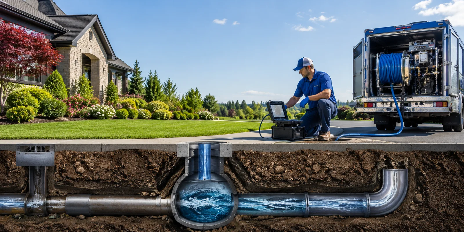 Drainage restoration information for Riverton, IA